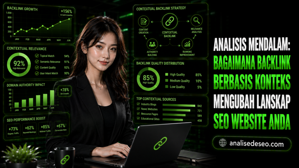 Analisis Mendalam: Bagaimana Backlink Berbasis Konteks Mengubah Lanskap SEO Website Anda