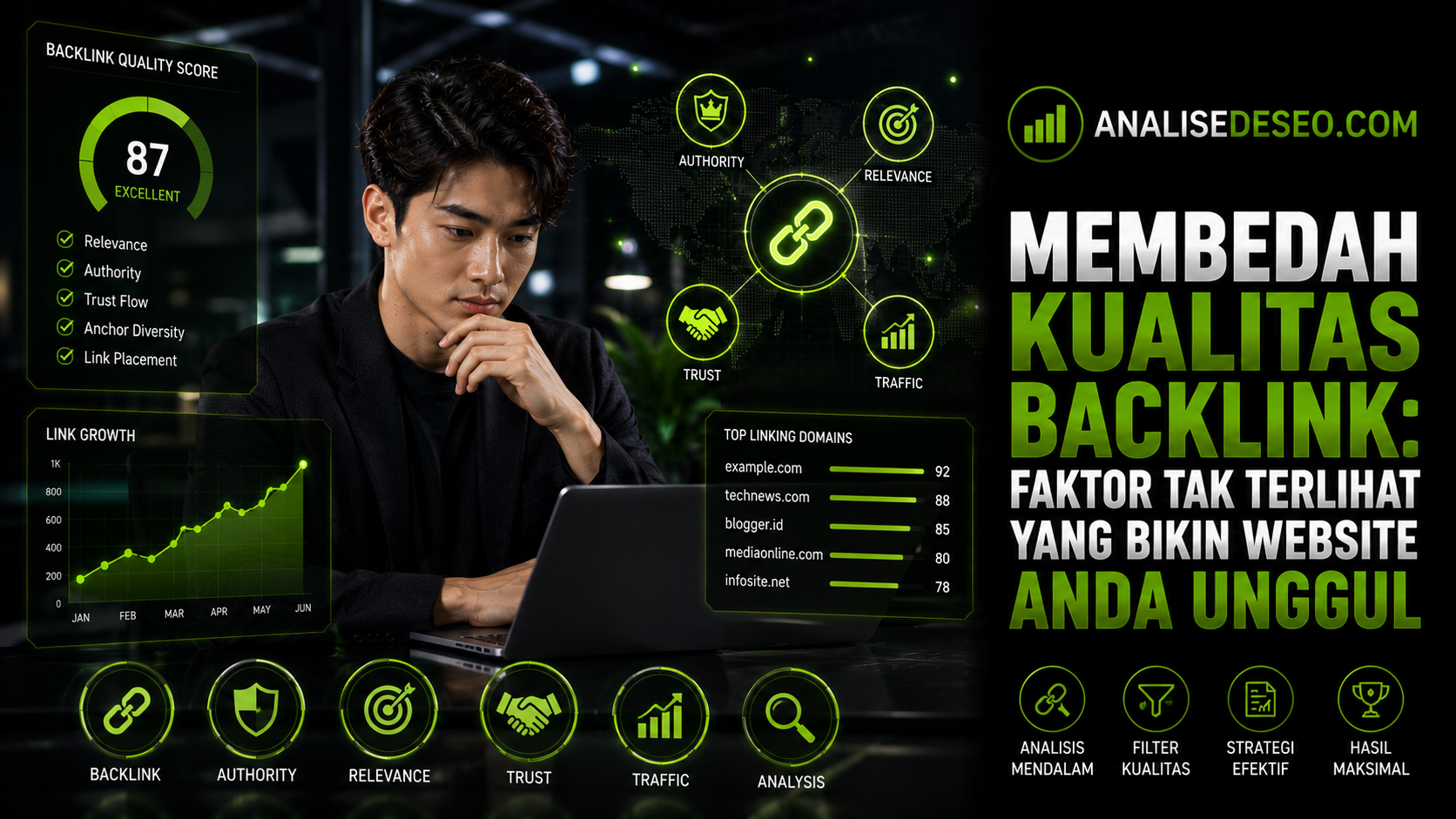 Membedah Kualitas Backlink: Faktor Tak Terlihat yang Bikin Website Anda Unggul