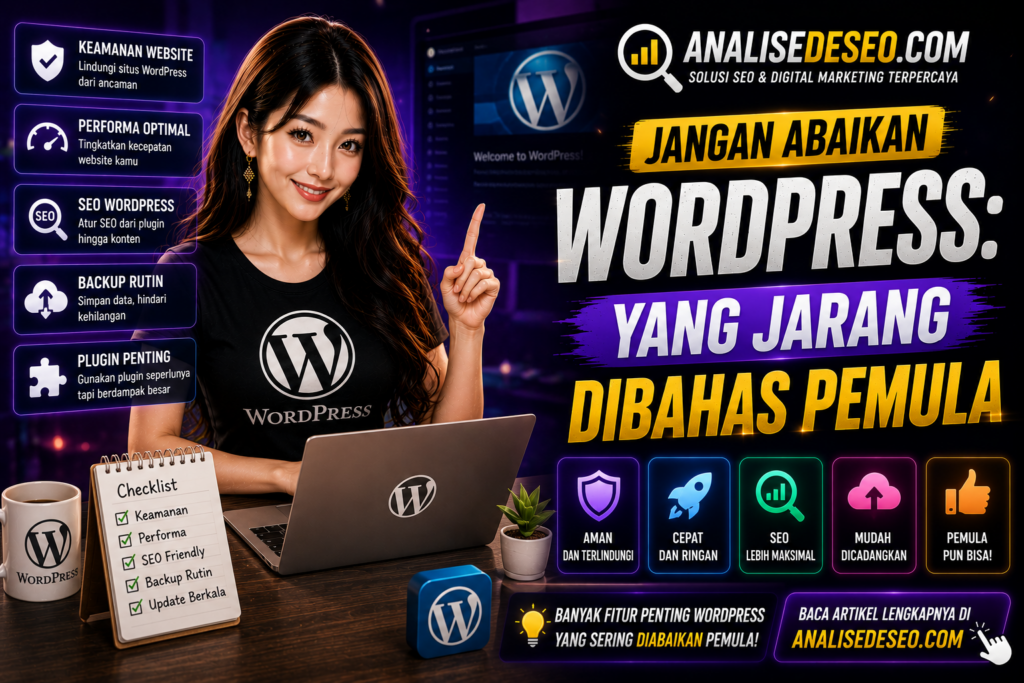 Jangan Abaikan WordPress: yang Jarang Dibahas Pemula