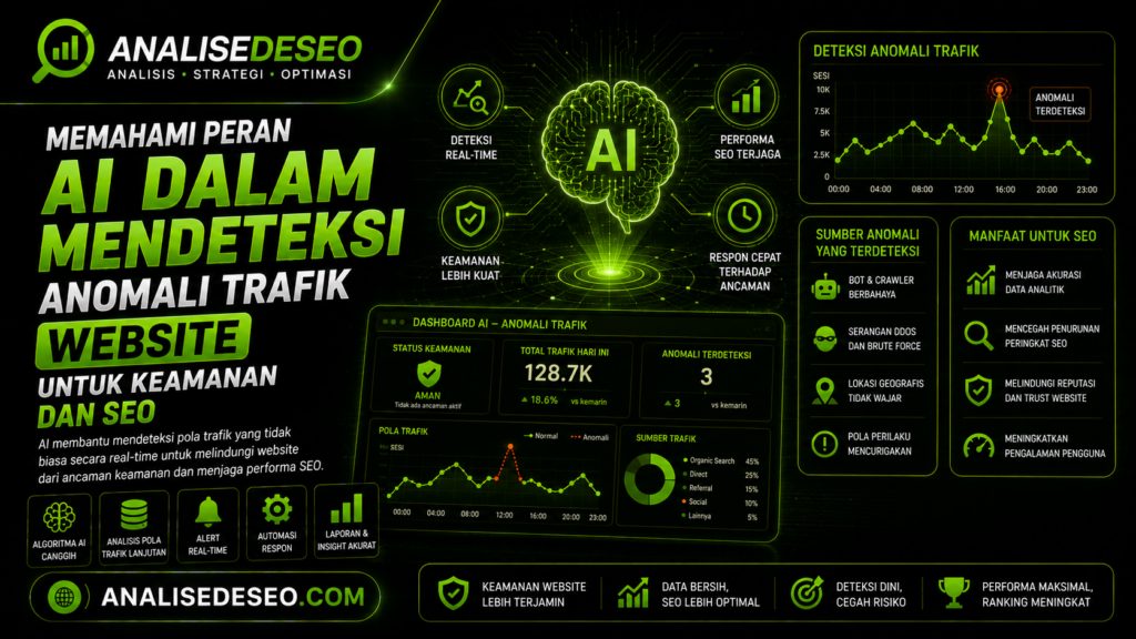 Memahami Peran AI dalam Mendeteksi Anomali Trafik Website untuk Keamanan dan SEO