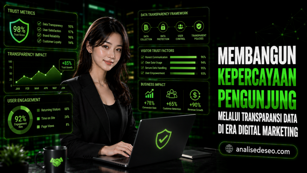 Membangun Kepercayaan Pengunjung melalui Transparansi Data di Era Digital Marketing