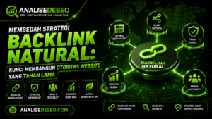 Membedah Strategi Backlink Natural: Kunci Membangun Otoritas Website yang Tahan Lama