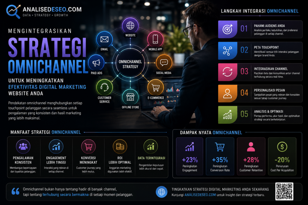 Mengintegrasikan Strategi Omnichannel untuk Meningkatkan Efektivitas Digital Marketing Website Anda