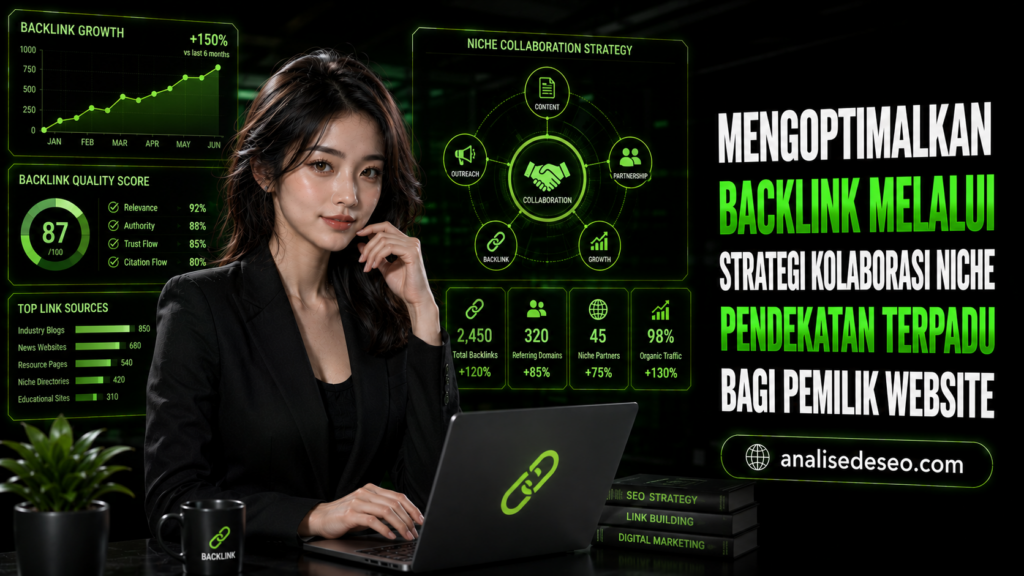 Mengoptimalkan Backlink Melalui Strategi Kolaborasi Niche: Pendekatan Terpadu bagi Pemilik Website