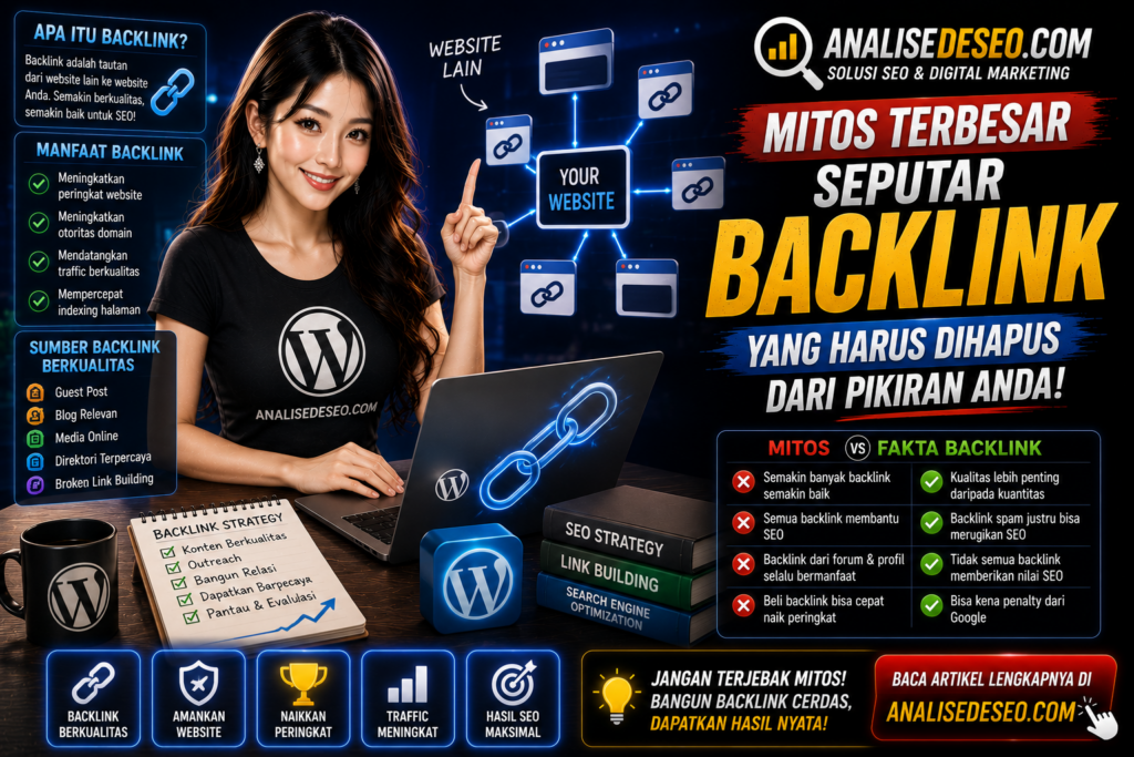 Mitos Terbesar Seputar Backlink yang Harus Dihapus dari Pikiran Anda