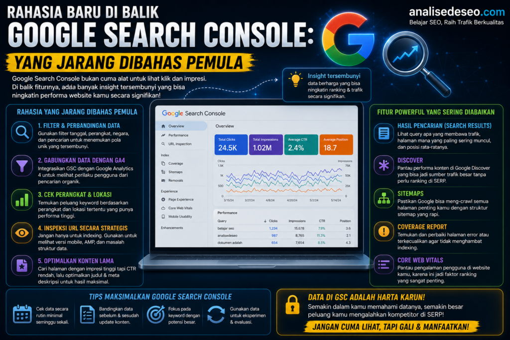 Rahasia Baru di Balik Google Search Console: yang Jarang Dibahas Pemula 2